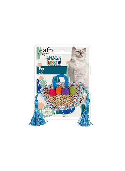 Afp Bag Τσαντάκι από Ψάθα με Catnip (7.5x24x1.5cm)