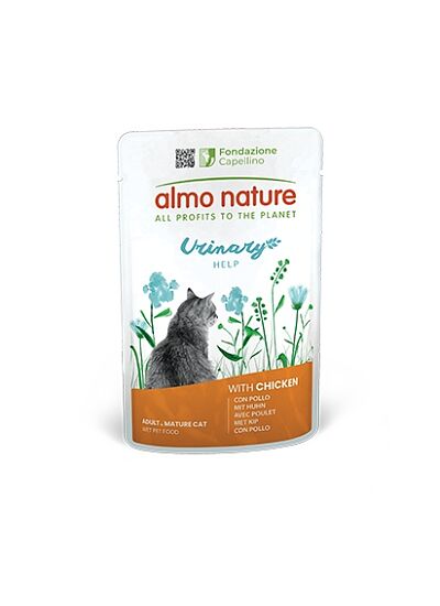 Almo Nature Functional Cat Adult Urinary Φακελάκι Κοτόπουλο 70gr