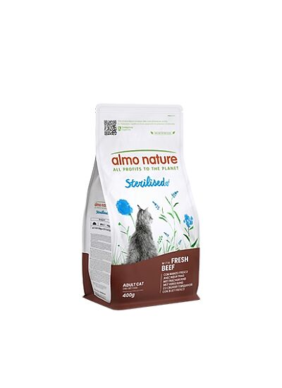 Almo Nature Functional Cat Adult Sterilized Μοσχάρι 400gr