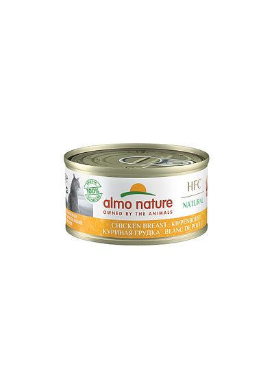 Almo Nature Cat Adult HFC Natural Κονσέρβα Στήθος Κοτόπουλο 70gr