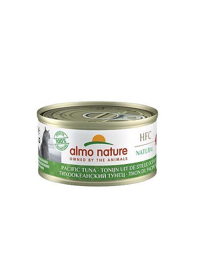 Almo Nature Cat Adult HFC Natural Κονσέρβα Τόνος Ειρηνικού Ωκεανού 70gr