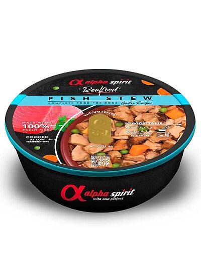 Alpha Spirit Real Dog Food Μαγειρευτό Με Τόνο 280gr