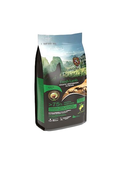 Ambrosia Meditteranean Diet Grain Free Adult Fresh Lamb 5Kg