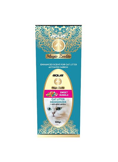 Aqua Pet Magic Zeolite Αρωματικό Τουαλέτας Γάτας Sweet Bubble 500gr