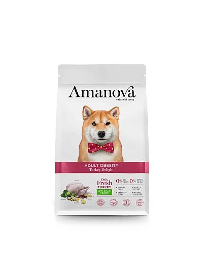 Amanova Low Grain Adult Obesity Turkey Delight 2Kg