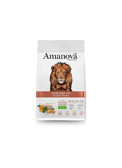 Amanova Sterilised Cat Exquisite Chicken 300gr