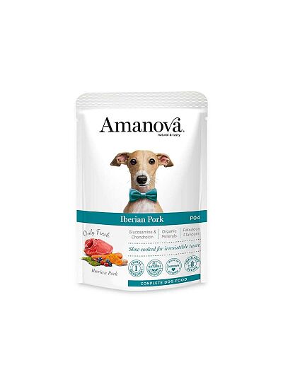 Amanova Grain Free Adult Dog Iberian Pork Φακελάκι 100gr