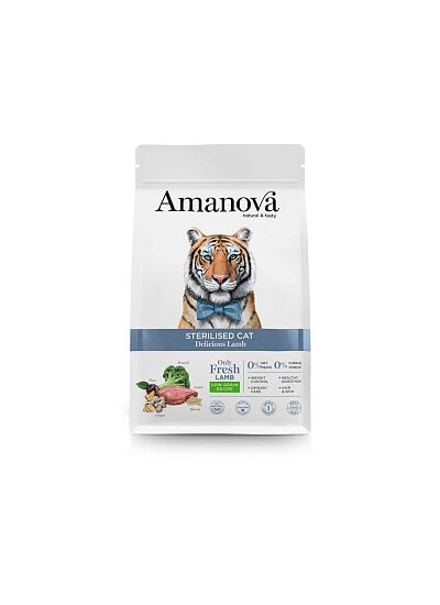 Amanova Grain Free Sterilised Cat Lamb 4Kg
