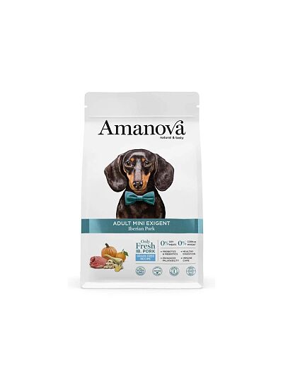 Amanova Grain Free Adult Mini Exigent Iberian Pork 2Kg