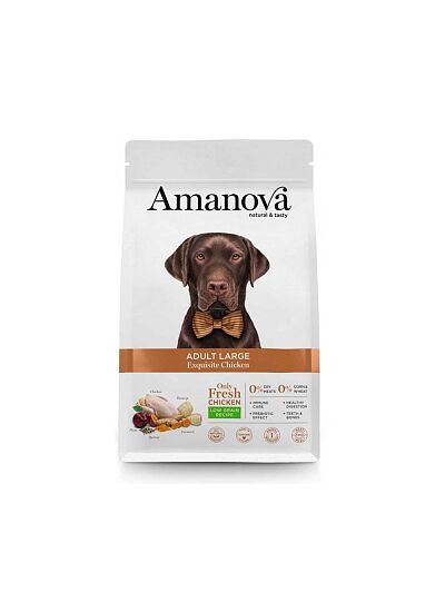 Amanova Low Grain Adult Large Exquisite Chicken 12Kg