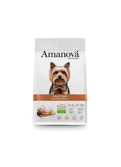 Amanova Low Grain Adult Mini Exquisite Chicken 2Kg