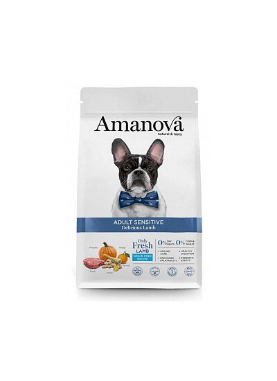 Amanova Grain Free Adult Sensitive Delicious Lamb 2Kg
