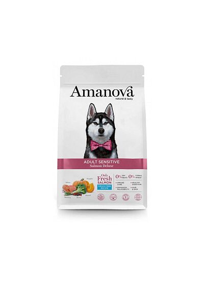 Amanova Grain Free Adult Sensitive Salmon Deluxe 2Kg
