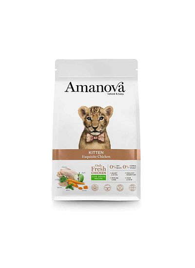 Amanova Low Grain Kitten Exquisite Chicken 1,5Kg