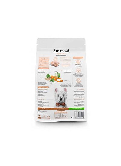 Amanova Low Grain Puppy Mini Exquisite Chicken 2Kg