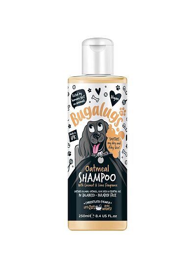 Bugalugs Oatmeal Shampoo With Coconut & Lime Fragrance 250ml