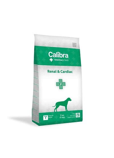 Calibra Veterinary Diets Renal & Cardiac για Σκύλο 2Kg