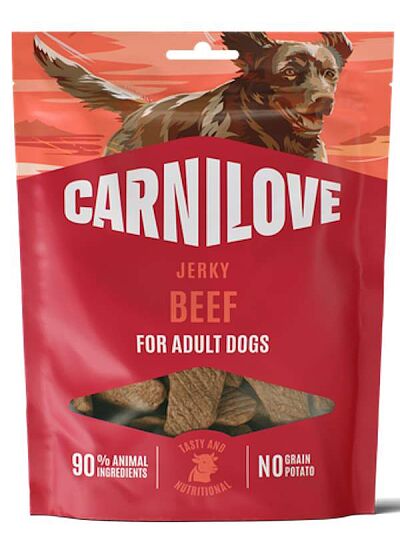 Carnilove SN Jerky Beef Monoprotein 100gr