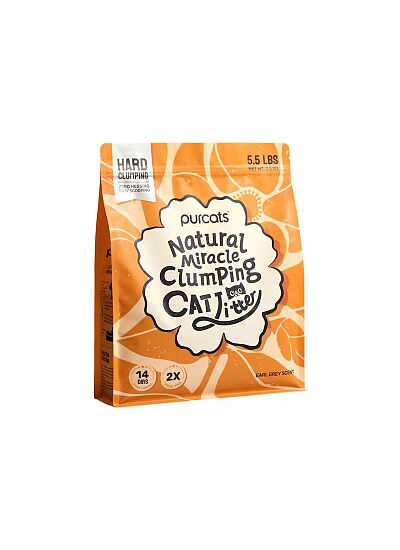 Cature Cassava Βιοδιασπώμενο Υπόστρωμα Υγιεινής για Γάτες με Άρωμα Earl Grey (2,5Kg)