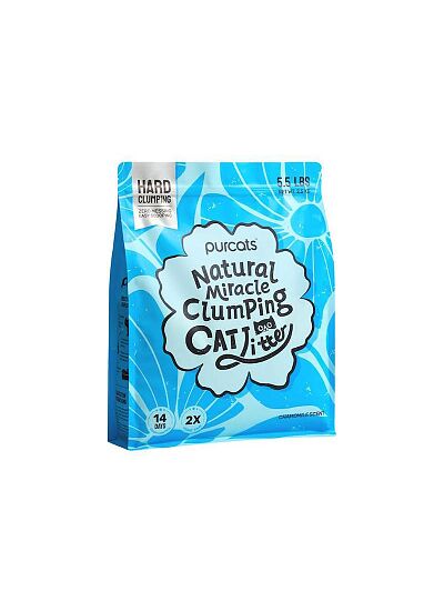 Cature Cassava Βιοδιασπώμενο Υπόστρωμα Υγιεινής για Γάτες με Άρωμα Χαμομήλι (2,5Kg)