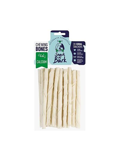Snack n' Bark Twisted Stick Ασβεστίου 12.5cm 5 7gr (20τμχ)