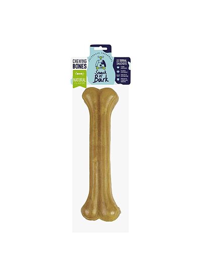 Snack n' Bark Συμπαγή Κόκκαλο Φυσικό 21cm 140gr (1τμχ)