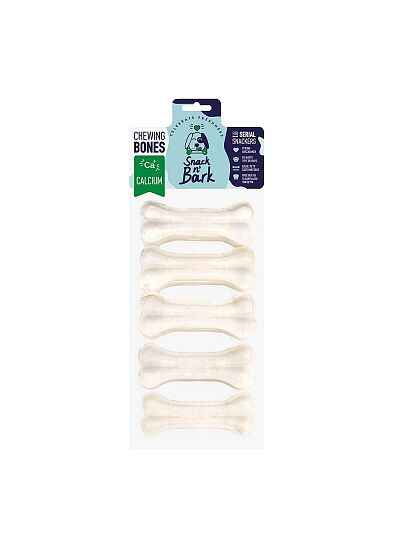 Snack n' Bark Συμπαγή Κόκκαλο Ασβεστίου 10cm 45gr (4τμχ)