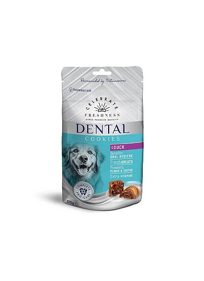 Celebrate Freshness Dental Cookies Duck για Σκύλους 120gr