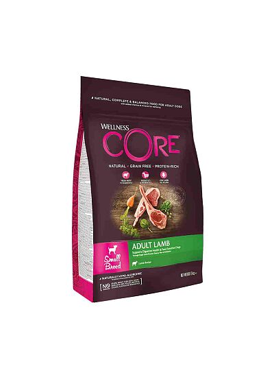 Wellness Core Adult Small με Αρνί 5kg