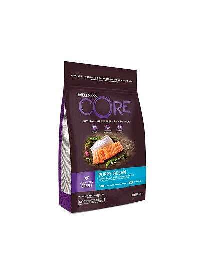 Wellness Core Puppy Small Medium Breed Ocean 1.5kg