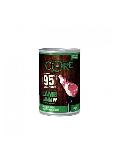 Wellness Core Μονοπρωτεΐνική Κονσέρβα Σκύλου με Αρνί 400gr