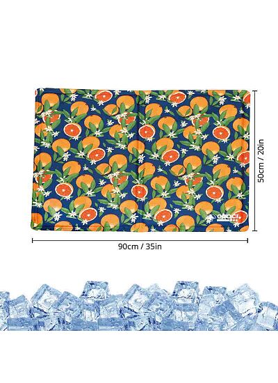 Croci Blue Citrus Mat Αδιάβροχο Δροσιστικό Χαλάκι (90x50 cm)