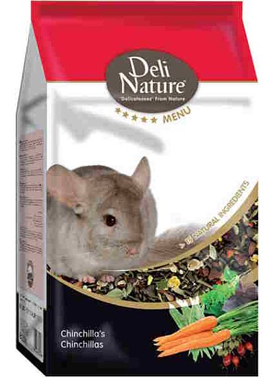 Deli Nature Πλήρης Τροφή για Τσιντσιλά 5* Menu 2,5Kg