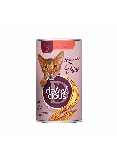 Delickcious Cat Drink με Κοτόπουλο 140ml