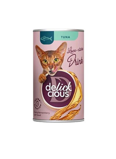 Delickcious Cat Drink με Τόνο 140ml