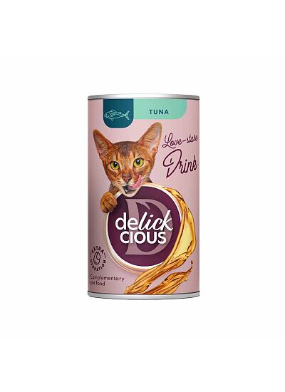 Delickcious Cat Drink με Τόνο 140ml