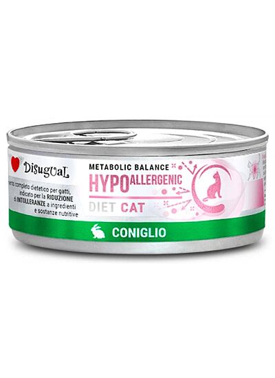 Disugual Hypoallergenic Diet Cat Κουνέλι 85gr