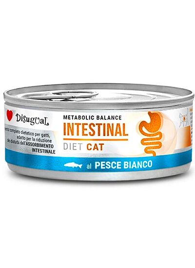 Disugual Intestinal Diet Cat Λευκά Ψάρια 85gr