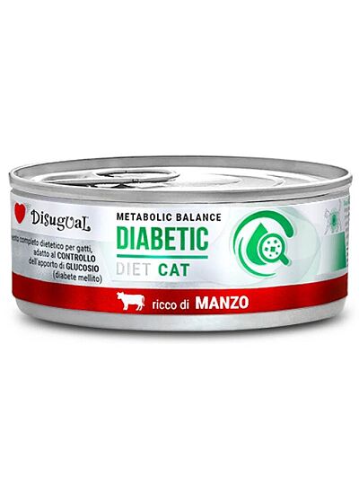 Disugual Diabetic Diet Cat Βοδινό 85gr