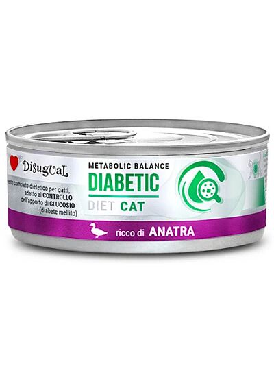 Disugual Diabetic Diet Cat Πάπια 85gr