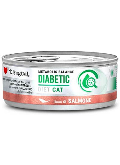 Disugual Diabetic Diet Cat Σολομός 85gr