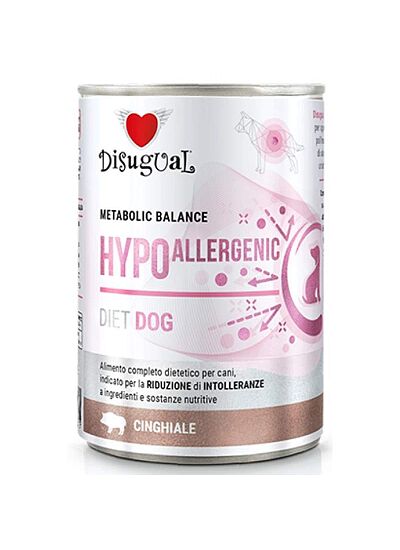 Disugual Hypoallergenic Diet Dog Αγριόχοιρο 400gr