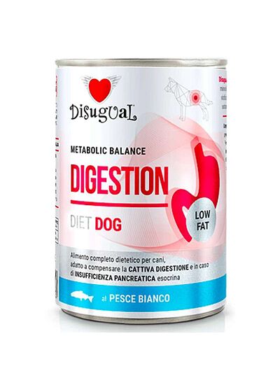 Disugual Digestion Diet Dog Λευκά Ψάρια 400gr