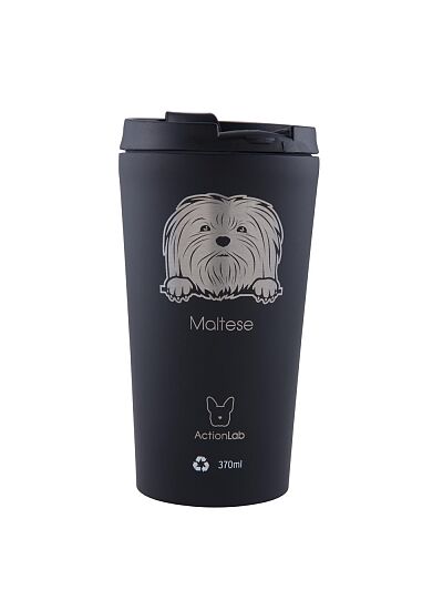 Eco Life Coffee Thermos Μαύρο Maltese 370ml
