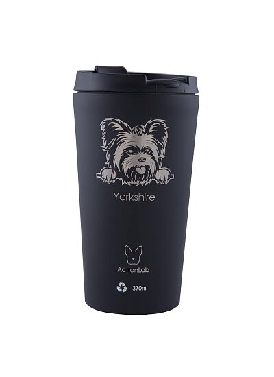 Eco Life Coffee Thermos Μαύρο Yorkshire 370ml