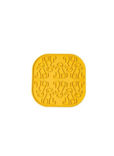 Fiboo Οικολογικό Lollipop Mat Κίτρινο 19*19cm