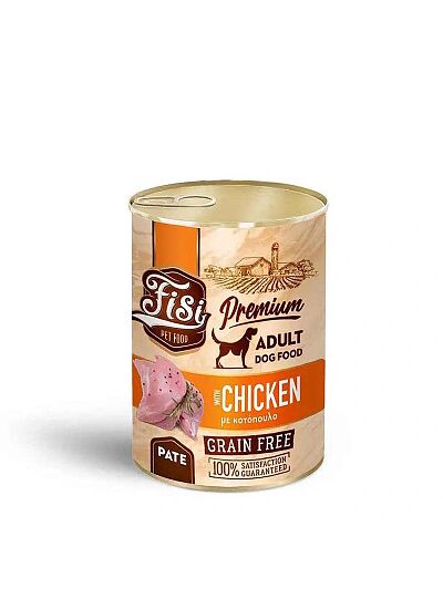 Fisi Dog Adult Κοτόπουλο Πατέ 400gr