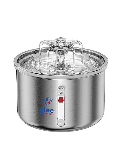 Glee Tahoe Ηλεκτρικό Συντριβάνι Inox Με Βρυσάκι 2Lt