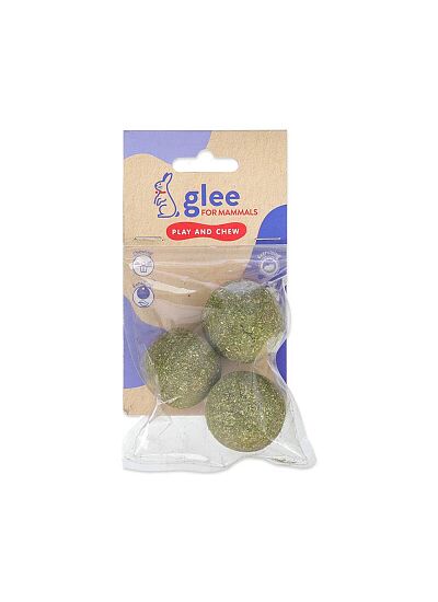 Glee Παιχνίδι Τρωκτικών Baked Timothy Hay Roll με Καρότο 4cm (3τμχ)