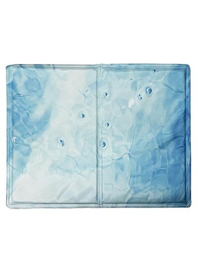 Glee Cooling Pad Αδιάβροχο Δροσιστικό Χαλάκι Γαλάζιο